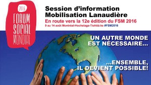 Forum Social Mondial 2016